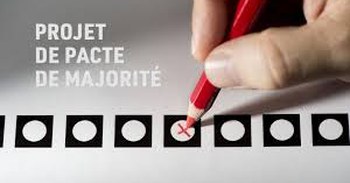 Projet de pacte de majorité