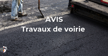 AVIS - Travaux de voirie - rue des Frères Sterck - Prolongation