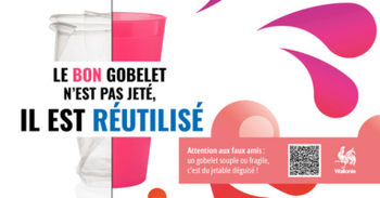 Gobelets réutilisables : comment reconnaître les vrais des faux ?