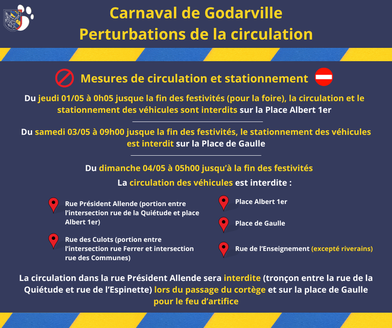 Carnaval de Godarville - perturbations 1