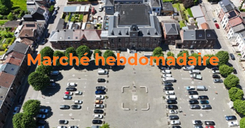 Marché hebdomadaire - Place de l'Hôtel de Ville
