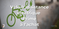 Mise en place d'une prime à l'achat d'un vélo à assistance électrique (VAE)