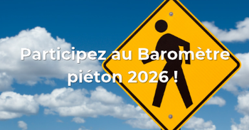 Participez au Baromètre piéton 2026 !