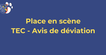 Place en scène - Déviation TEC